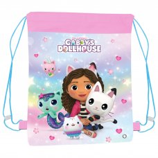 11055/3219: Gabby's Dollhouse Pull String Bag